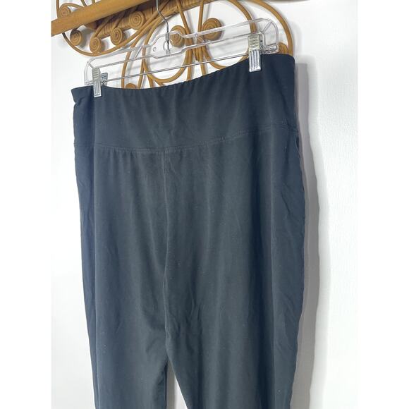 J. Jill Wearever Collection Smooth Fit Slim Leg Black L petite - Picture 3 of 5